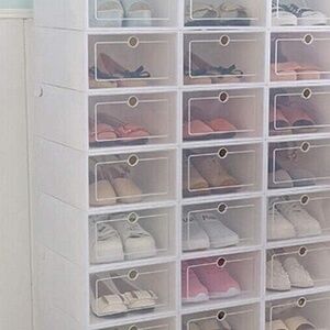 NEVER USED 18 Shoe Storage Boxes